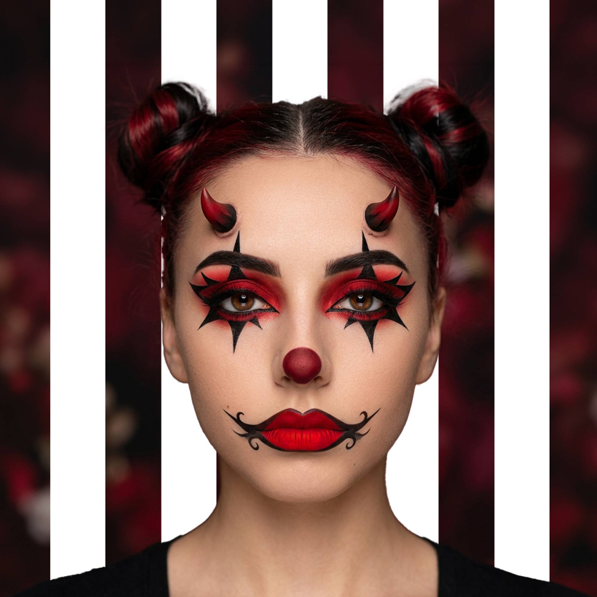 Maquillage clown pour Halloween